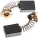 Vhbw - 2x Balais Charbon 6,5 X 13,5 X 17 Mm Remplace Makita 194986-9, 181047-4, Cb-154 Pour Outil Électrique, Avec Ressort 22 Mm