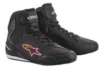 Alpinestars Stella Faster-3 Rideknit Noir Jaune Rose Chaussures