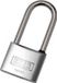 Kasp K14550L63D Hangslot 50 mm Verschillend sluitend RVS Sleutelslot