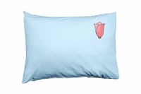 Bona Basics Decoratieve kussenhoes Lichtblauw 50x35 cm