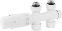 LuxeBath Kraanset Multiblock Wit Rechtdoor incl. Thermostaatkop