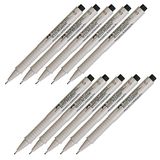 FABER-CASTELL Ecco Pigment-tintenpen 0,5 mm zwart, 10 stuks