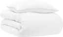 vidaXL - All-Season Duvet Set - 2 Pieces - 140 x 200 cm - White