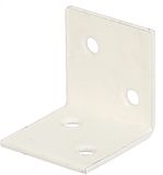Alberts Versterkingshoek 30x30x30mm Wit Kunststof Coating Set van 50