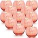 LAMORGIFT Rose Gold Votive Kaarsenhouders Set van 12
