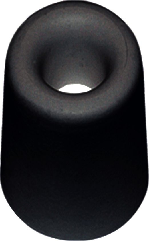 Qlinq Deurbuffer zwart rubber 75x35mm