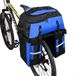 Sacoche de vélo porte-bagages - 70 litres - 3-en-1 - Résistant aux déchirures - Avec housse de pluie