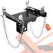 Latios Transmissiekrik Adapterbak - Adaptateur de cric de boîte de vitesses - Capacité de charge 500 kg - Noir