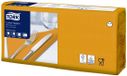 Tork Soft Lunchservet Oranje, 1/4 gevouwen, 3-laags, 33 x 33 cm, 10 x 150 servetten, 477870