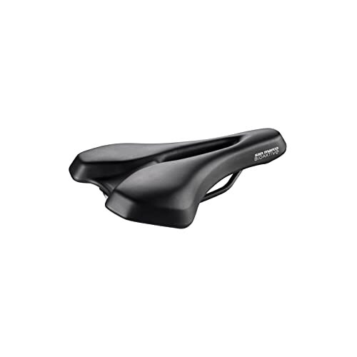 Selle San Marco Unisex - Biofoam zadels voor volwassenen, sportief, open fit, zwart, S