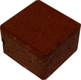 Merkloos Gardenlux Betonsteentjes t.b.v. waterpasserende eco grates 7,4x7,4x4,8 cm rood prijs per m2
