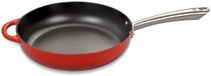 Kuchenprofi Hapjespan hoge koekenpan 28cm rood