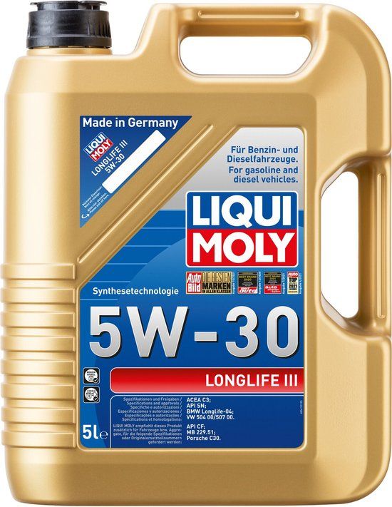 Liqui Moly Longlife III 5W-30 5L Motor Oil