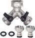EUROTECHMART S.R.L. Tuyau d'arrosage - 2 voies Y-valve - 1 pièce - laiton