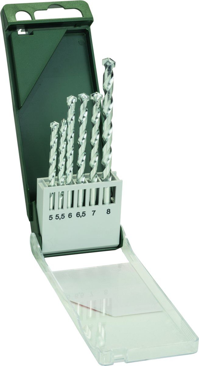 Bosch - 6-delige steenborenset