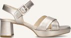 Gabor 953 Sandalen Dames Goudkleurig Maat 38