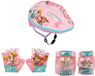 4KidsOnly Paw Patrol Fietsset Roze Helm, Handschoenen en Beschermers Maat 52-54