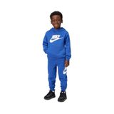 Nike Kids Club Fleece Set Met Lange Mouwen Blauw 6-7 Years Kinderen