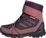 adidas TERREX Terrex Snow Hook-And-Loop COLD.RDY Winterschoenen - Kinderen - Bordeaux - 39 1/3