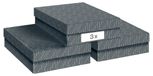 Leitz Boîte de rangement VON Gris 7 l (l x h x p) 265 x 205 x 365 mm 3 pièce(s)