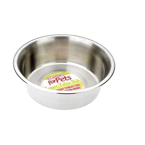 Classic Pet Products Classic Super Value RVS schotel, 2800 ml