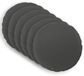 vidaXL Kussensloop 6 pcs HEERLEN Antraciet Ø 50 cm Polyester