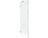 Mexen Lunar paroi de douche 1 porte 50 x 150 cm, transparent, nickel brossé