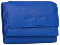 Rovicky - Portefeuille femme - Cuir - Compact - Noir