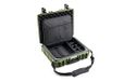 B&W International B&W Outdoor Transportkoffer, type 6040, bronsgroen, met laptoptas, waterdicht conform IP67-certificering, stofdicht, onbreekbaar en onverwoestbaar