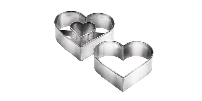 Tescoma 631190 Koekvormpjes - roestvrijstaal - metaal - 5 cm