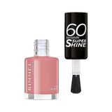 Rimmel London 60 Seconds Super Shine Nagellak, 711 X Geposeerd, 8 ml