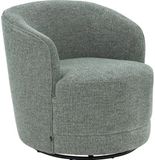 Goossens Fauteuil Milk - Stof - Groen
