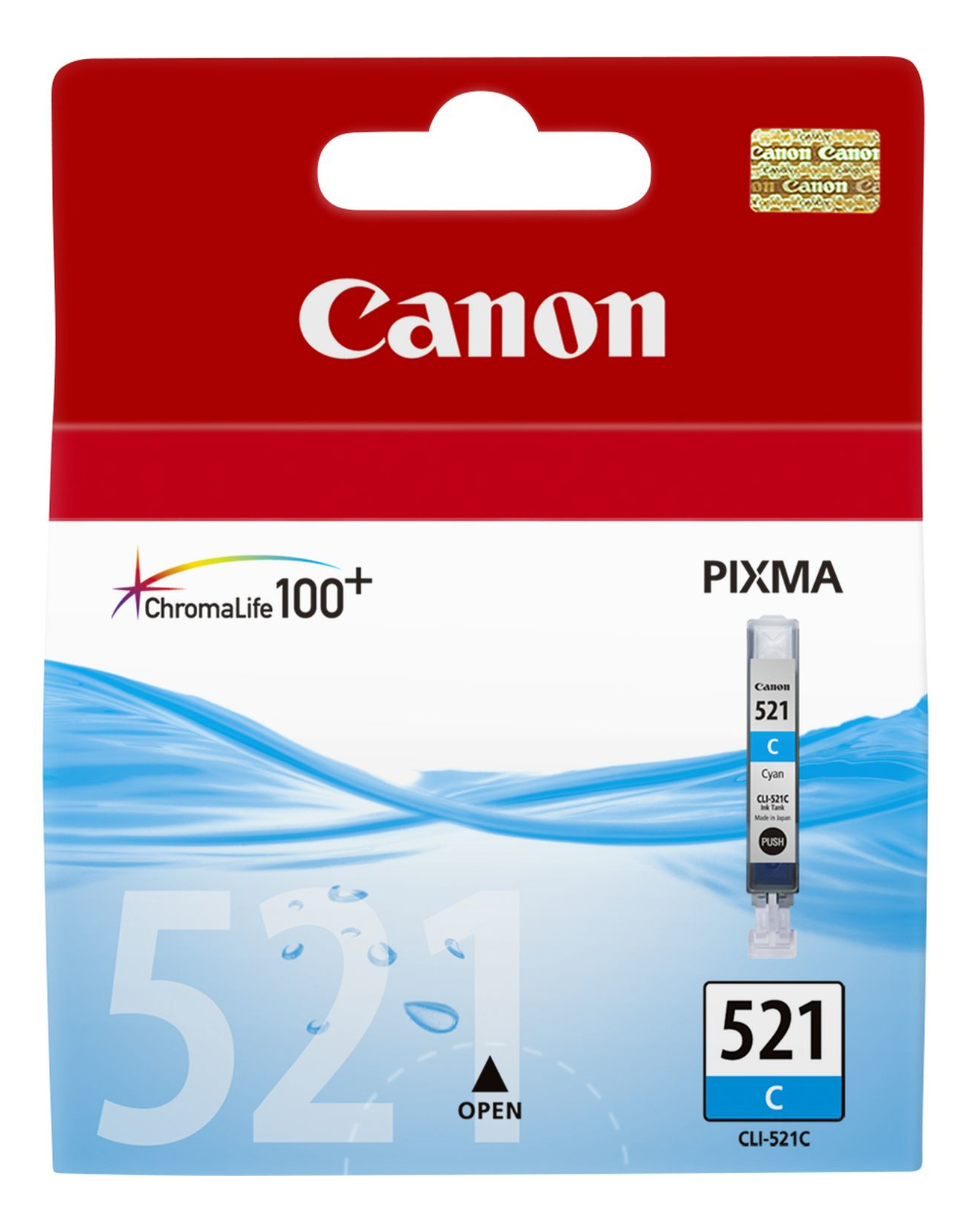 Canon CLI-521 single pack / cyaan