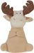 Home & Styling Deurstopper gewicht Rendier of hertje - 1 kilo - beige - polyester - 20 x 30 cm
