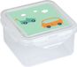 3482 Safta Lunchbox Auto's Groen 13 x 7.5 x 13 cm