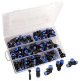 Raccords pneumatiques Kit de déconnexion rapide avec 60 pièces