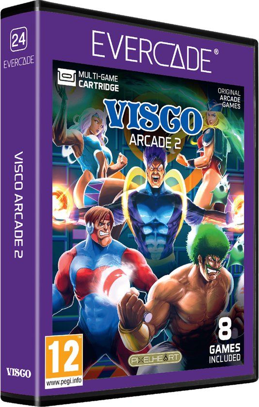 Evercade VISCO - Arcade Collection 2 - 8 games
