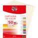 Fixo Paper Kartonpapier, A4, 50 stuks, ivoorkleurig, 180 g