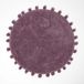 Homescapes Ronde Badmat Bloem, 60 cm - Tapis de bain avec pompons