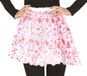 Fiestas Guirca Dames tutu bloed wit/ rood - 40 cm