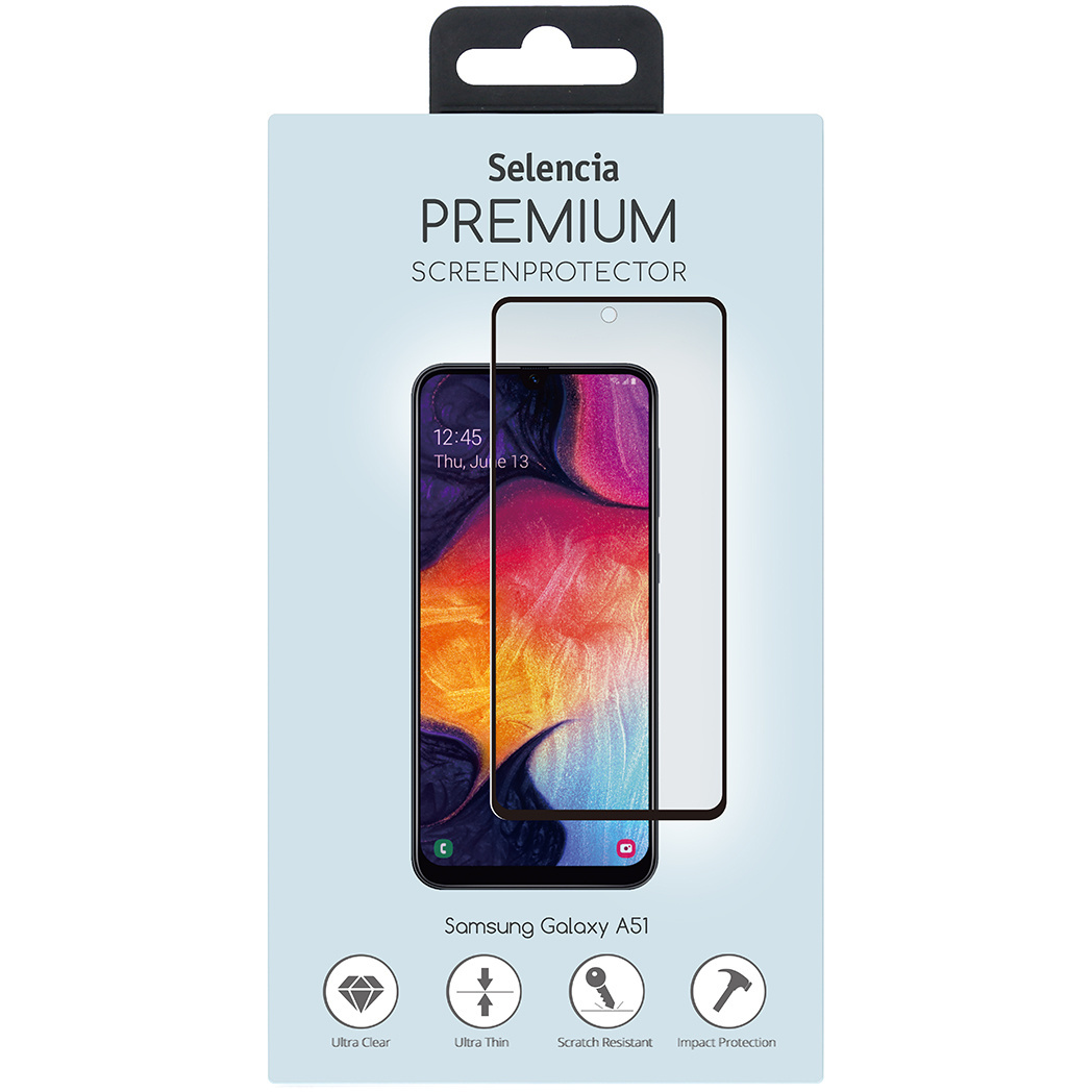 Selencia Glas Premium Screenprotector voor de Samsung Galaxy A51