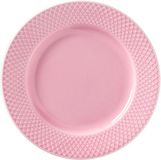 Rhombe Lyngby Porcelain Rhombe Color plat bord 21cm roze