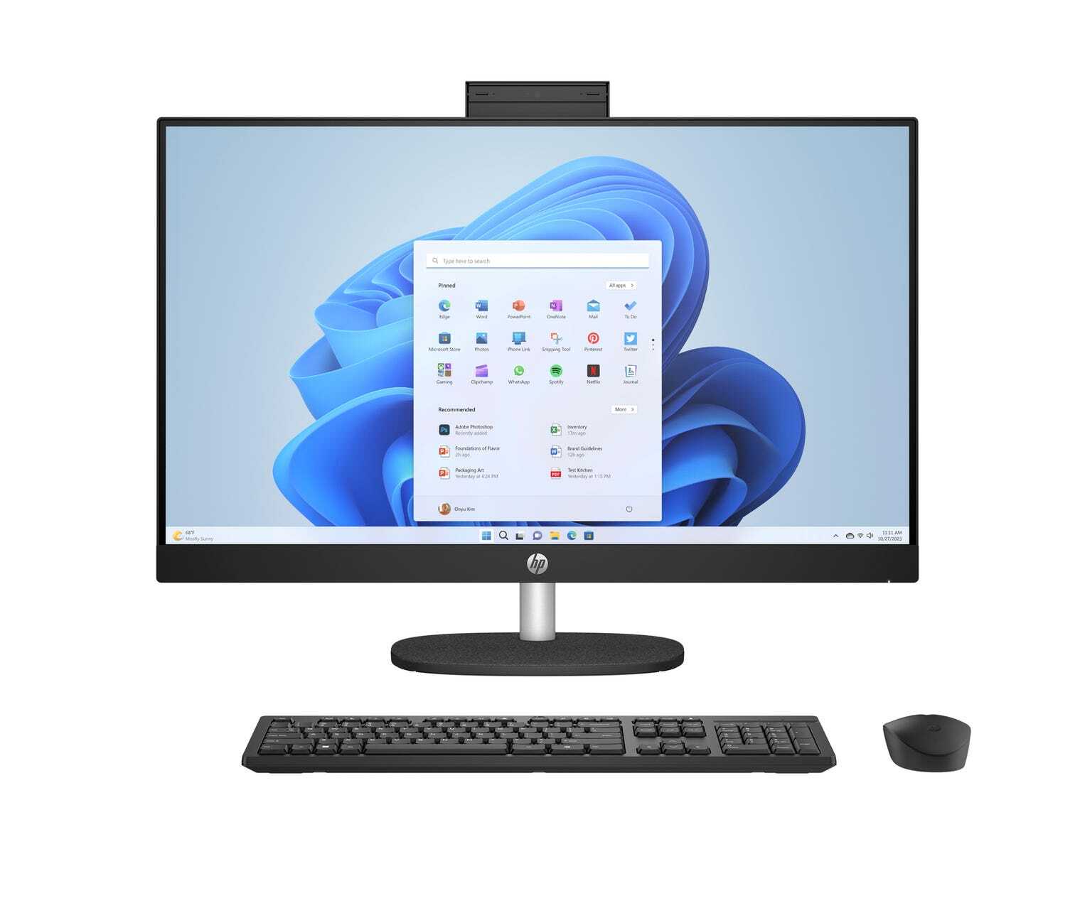 HP HP All-in-One 27-cr1006nb Bundle PC