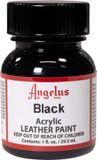 Angelus 29.5 ml Zwart Acryl Leer Verf