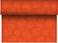 Papstar Tafelloper, stofachtig, PV-Tissue Mix "ROYAL Collection" 24 m x 40 cm nectarine "Bubbles"