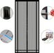 Sekey moustiquaire pour porte de balcon, 130x220 cm, noir