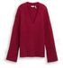 Tom Tailor - Pull en maille oversize avec laine - Taille XL - rumba red melange