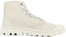Palladium Pampa Hi M Natural Grey Textiel Veterboots Mannen Schoenmaat 44