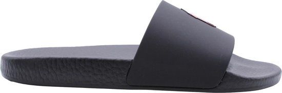 Ralph Lauren Polo Slide Slippers Black Men's Size 42 - Spring/Summer 2023