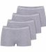 Sloggi 4-pack basic boxershort dames - M - Grijs